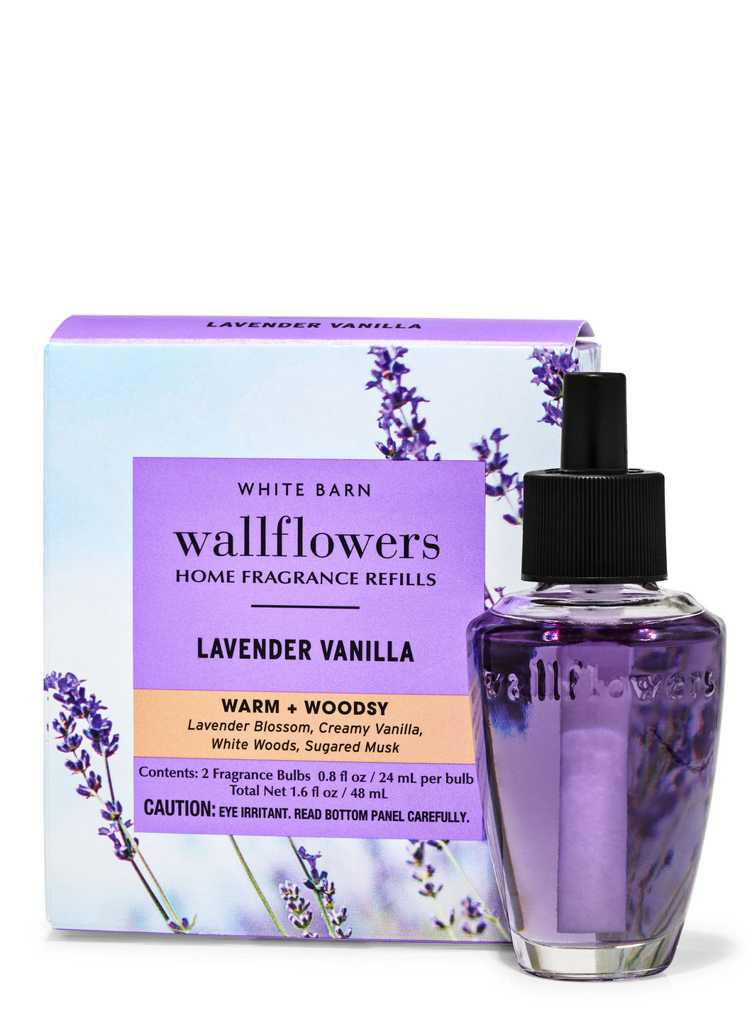 LAVENDER VANILLA - Áfyllingar fyrir vegg innstungur 2 í pakka