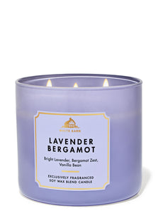 LAVENDER BERGAMOT - Ilmkerti (stórt)