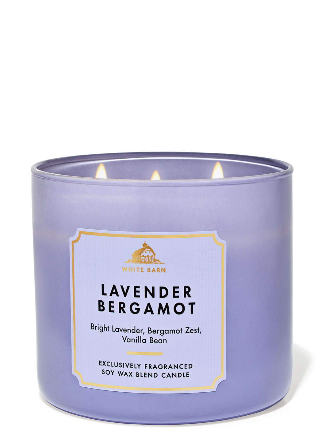 LAVENDER BERGAMOT - Ilmkerti (stórt)