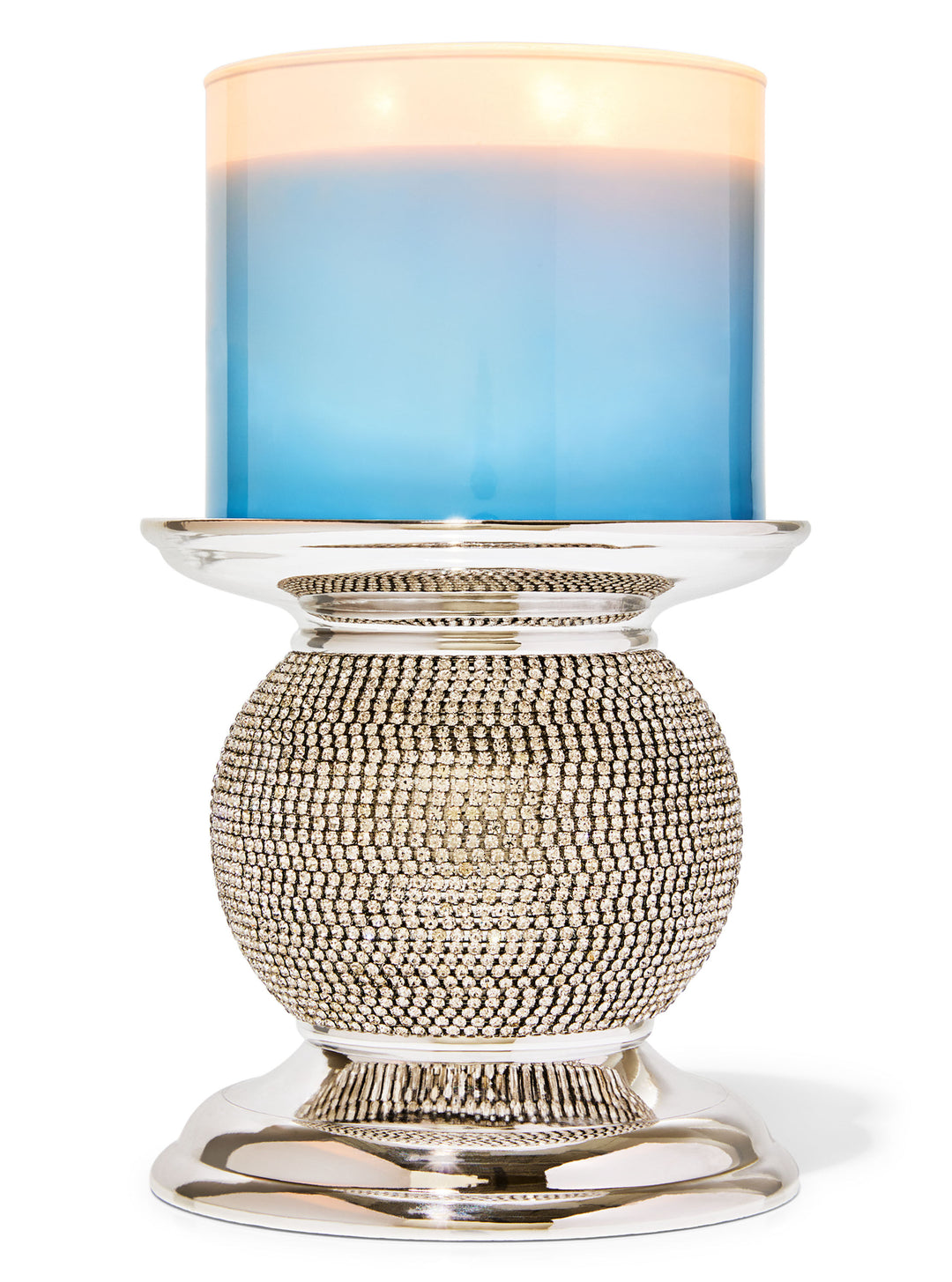 Bling Applique Pedestal Kertastjaki fyrir stór kerti – Bath &amp; Body Works