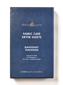 Mahogany Teakwood - Dryer Sheets