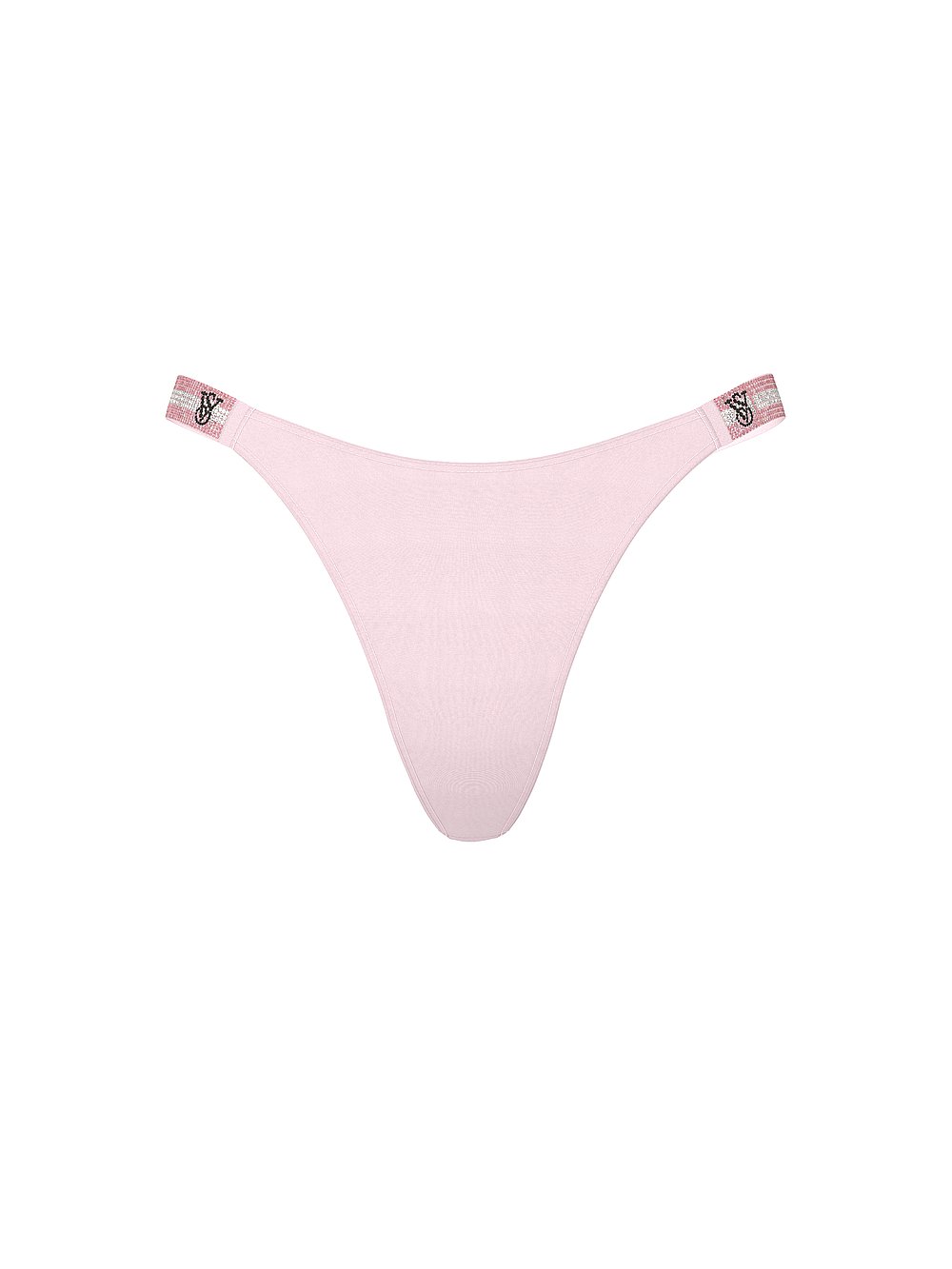 Shine Strap Thong Panty Nærbuxur – Victoria&