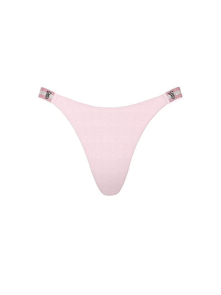 Logo Shine Strap Thong Panty – Pretty Blossom