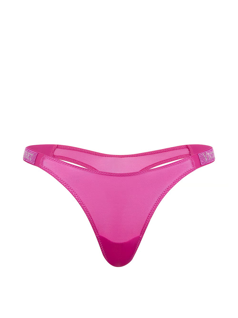 Shine Strap Thong Panty – Nærbuxur