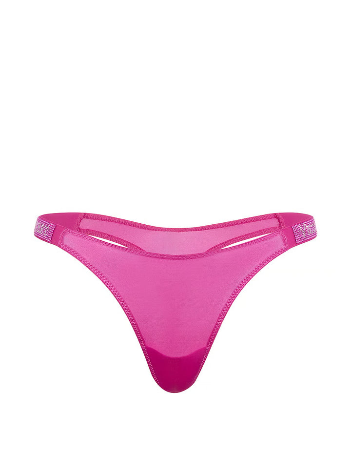 Shine Strap Thong Panty – Nærbuxur