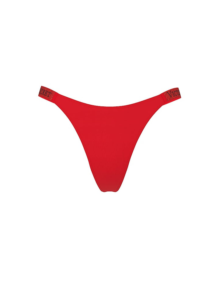 Shine Strap Thong Panty – Lipstick