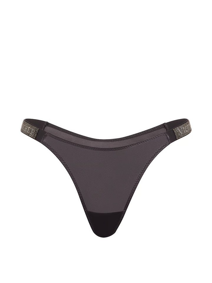 Shine Strap Thong Panty – Nærbuxur
