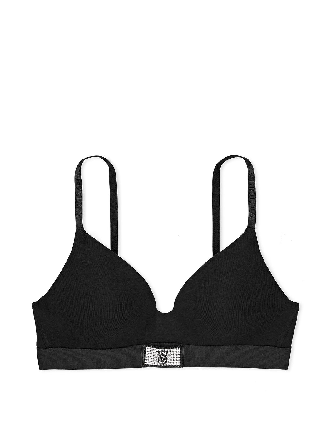 Shine Patch T-Shirt Wireless Bra - Brjóstahaldari