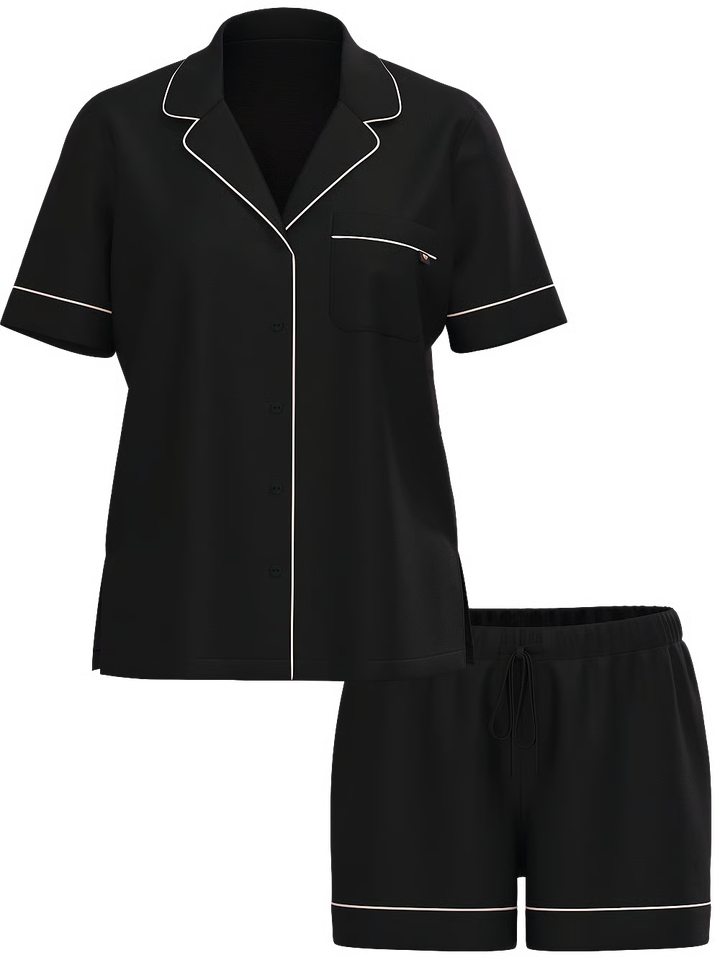 Modal Short Pajama Set – Náttföt