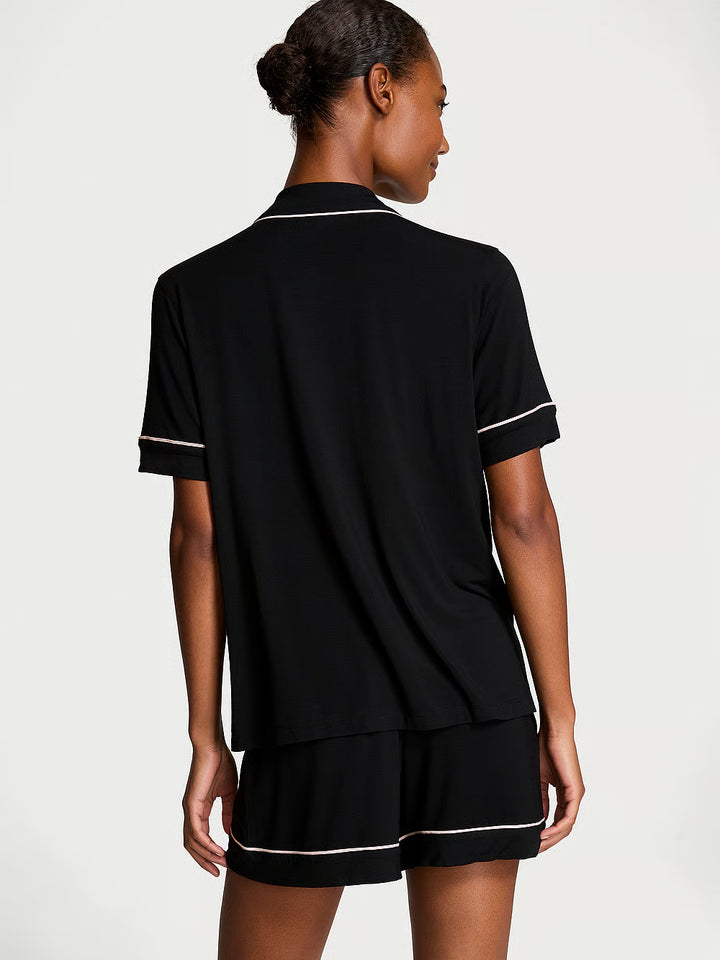 Modal Short Pajama Set – Náttföt