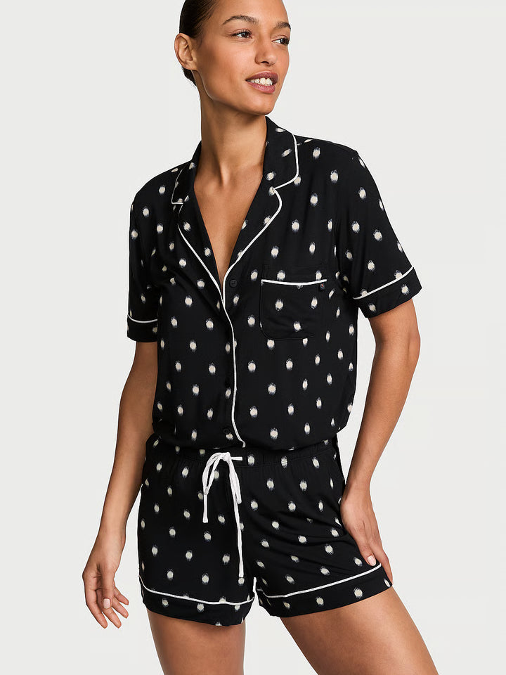SoSoft Modal Short Pajama Set – Náttföt