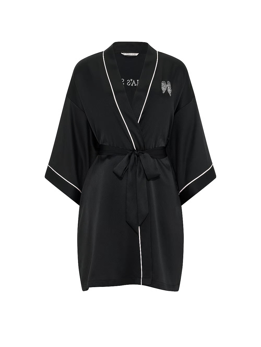 Signature Satin Short Piped Robe Fashion Show 2026 – Sloppur