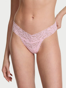 Lace Thong Panty - Nærbuxur