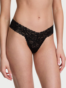Lace Thong Panty - Nærbuxur
