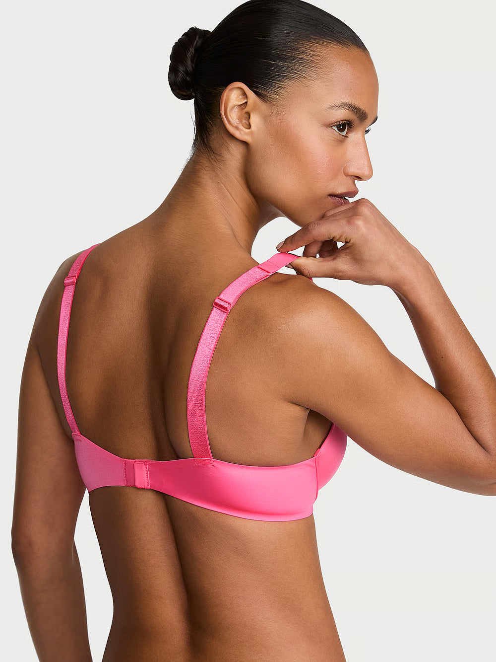Logo Shine Strap Push-Up Bra – Brjóstahaldari