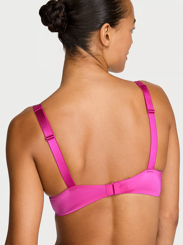 Logo Shine Strap Push-Up Bra – Brjóstahaldari