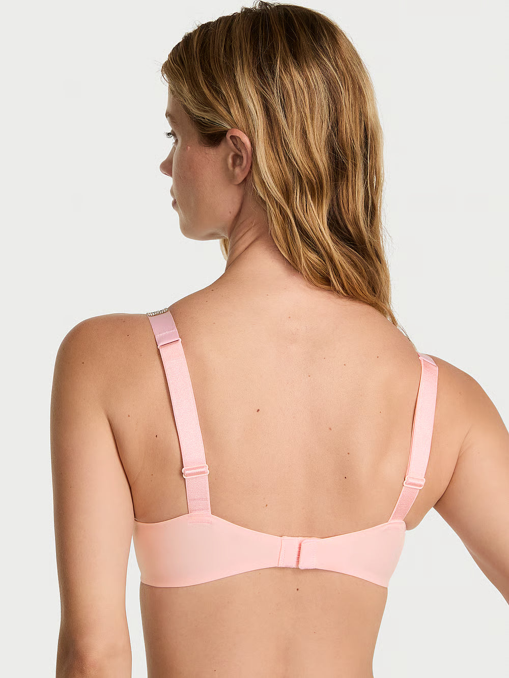 Logo Shine Strap Push-Up Bra – Brjóstahaldari