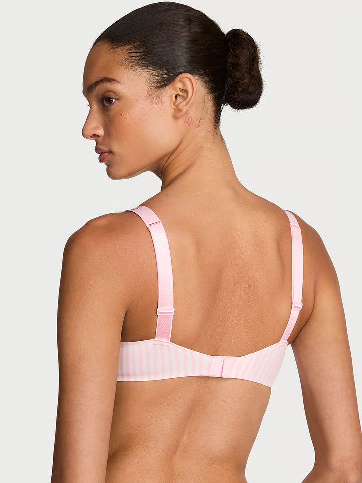 Logo Shine Strap Push-Up Bra – Brjóstahaldari