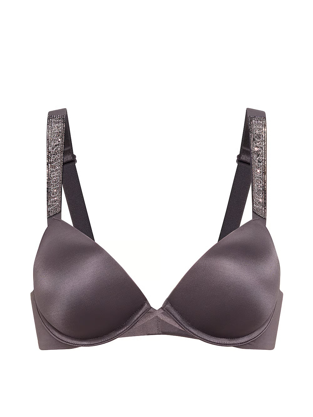 Logo Shine Strap Push-Up Bra – Brjóstahaldari