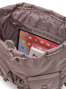 NYLON CARGO BACKPACK - Iced Coffee