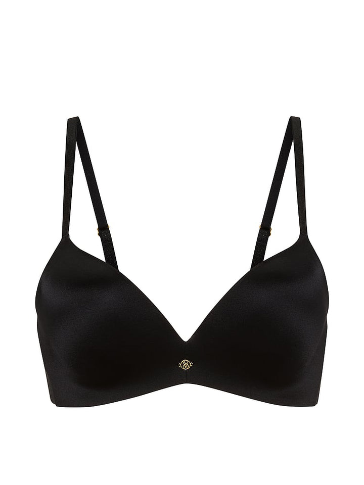 So Obsessed Smooth Wireless Push-Up Bra – Black