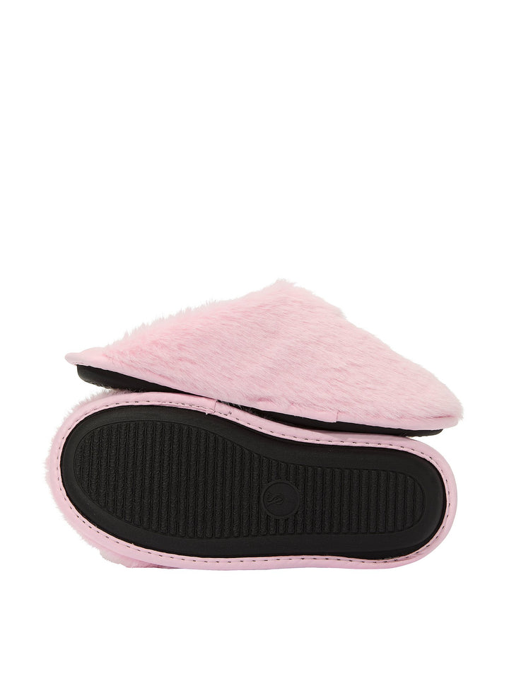 Luxe Plush Closed Toe Slippers Inniskór – Victoria&