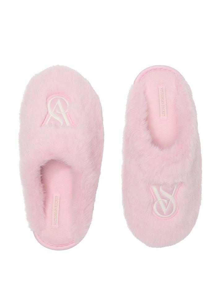 Luxe Plush Closed Toe Slippers Inniskór – Victoria&