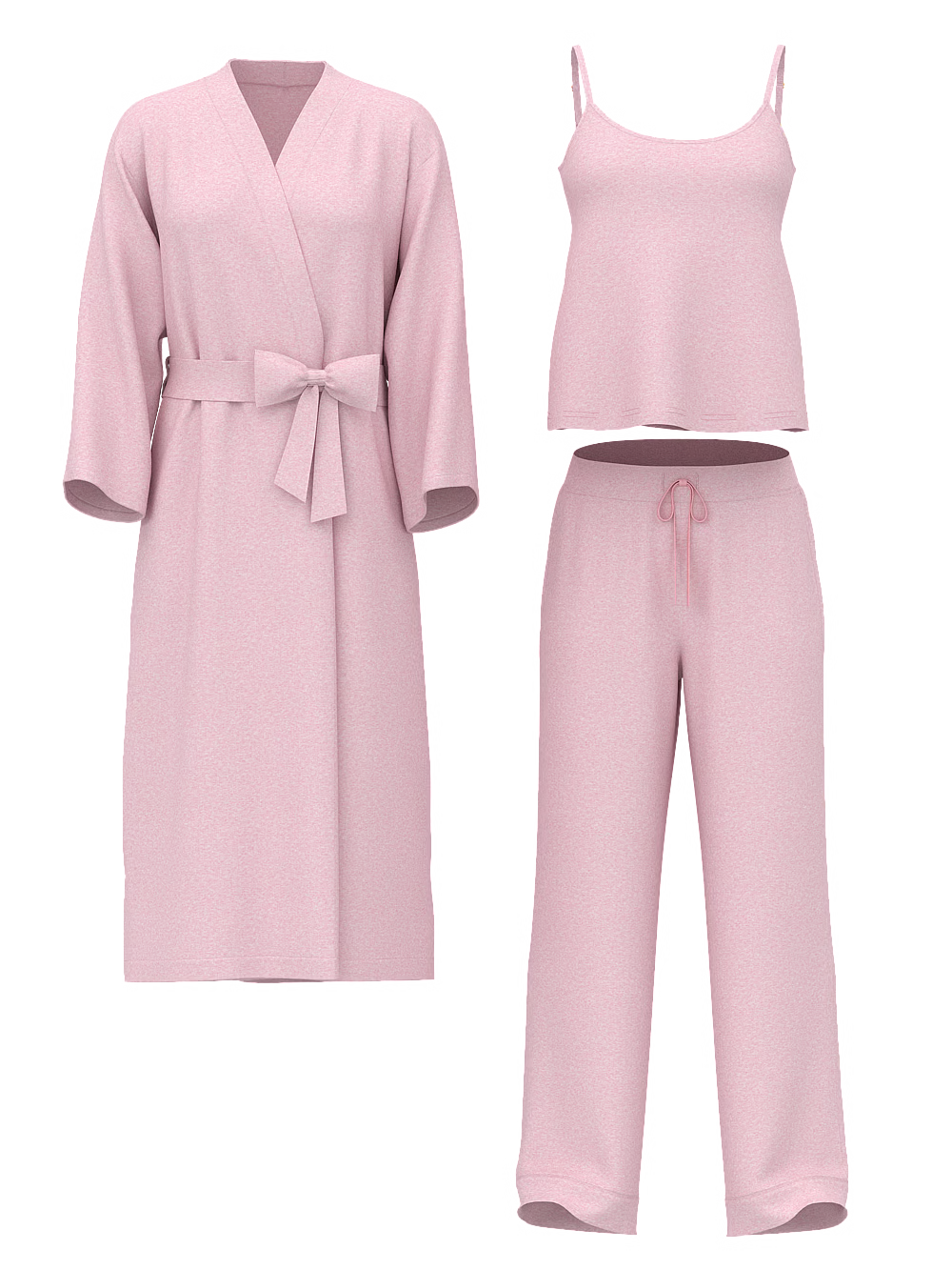 SoSoft Modal 3-Piece Pajama Set – Náttföt