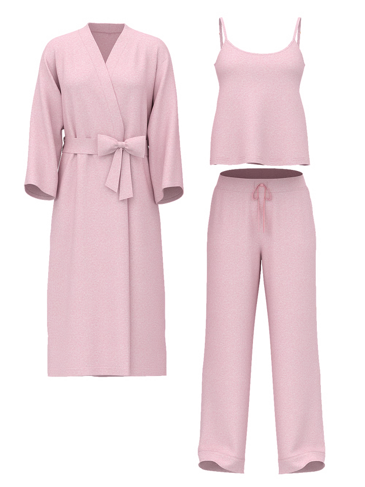 SoSoft Modal 3-Piece Pajama Set – Náttföt