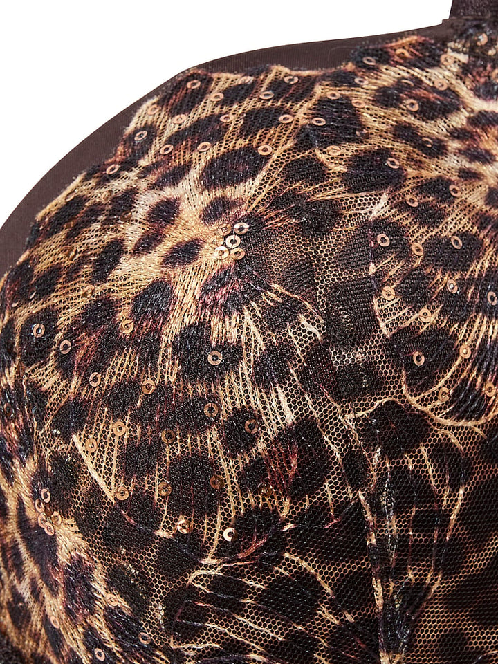 Geo Leo Embroidery Push-Up Bra – Shimmer Geo Leo