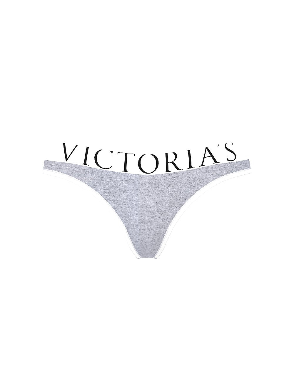 Exploded Logo Cotton Thong Panty – Nærbuxur