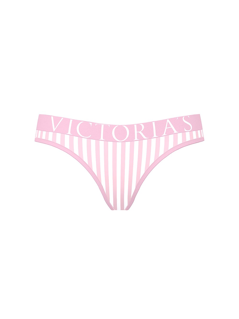 Exploded Logo Cotton Thong Panty – Nærbuxur