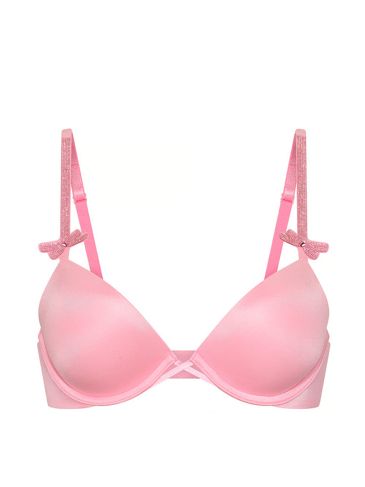Shine Bow Push-Up Bra – Brjóstahaldari