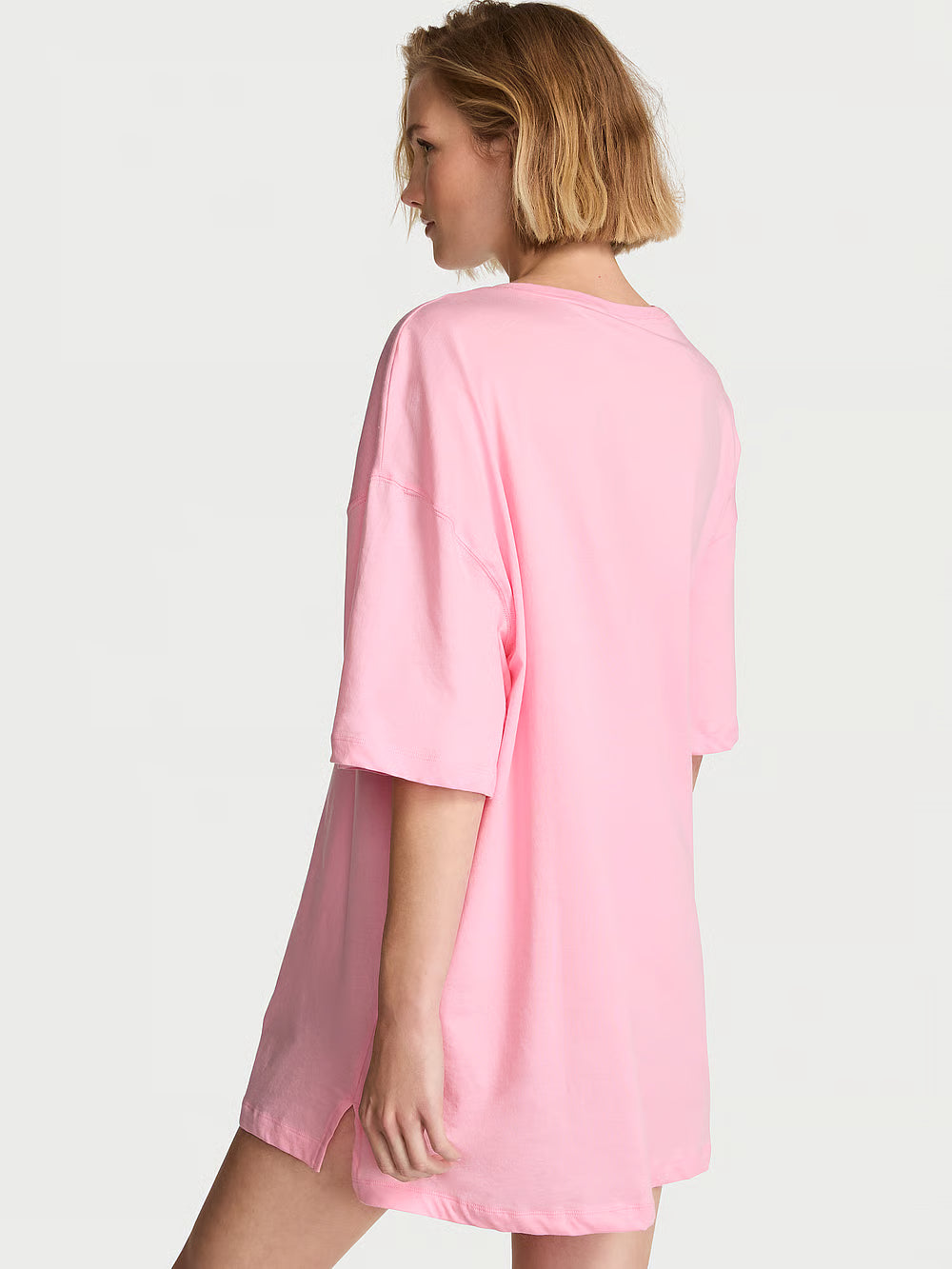 Cotton Oversized Sleep Tee – Náttkjóll
