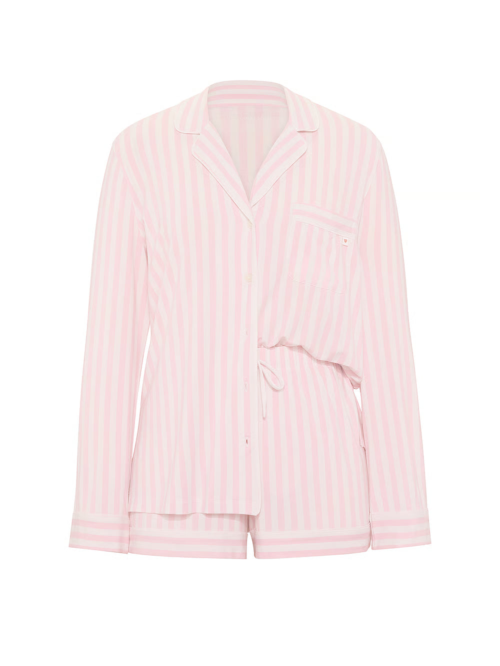 SoSoft Long-Sleeve Short Pajama Set – Náttföt