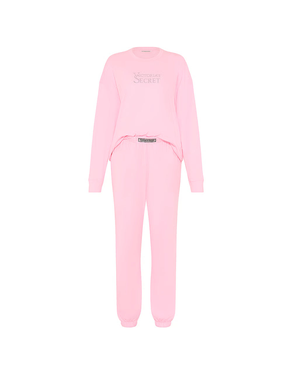 Cotton Shine Jogger Long Pajama Set – Náttföt