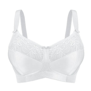 Exquisite Form Fully® Soft Cup Bra with Embroidered Mesh - Brjóstahaldari