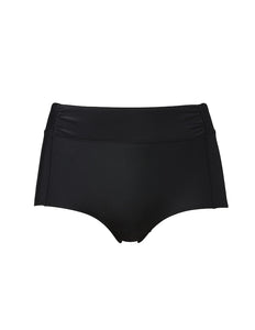 Black high waist bikini briefs with body control  - Bikiní buxur