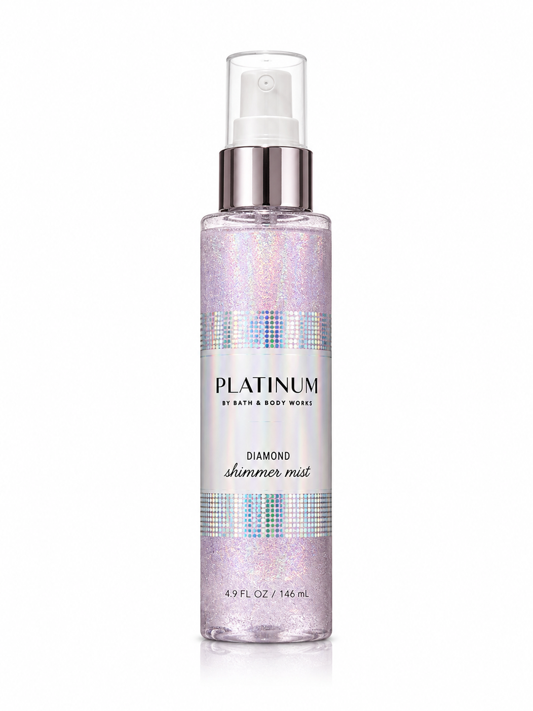 Platinum Body Spray með glimmeri – Bath & Body Works