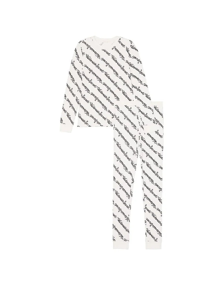 Thermal Long Pajama Set Náttföt – Victoria&