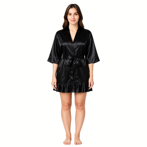 Georgette Flounce Robe - Sloppur