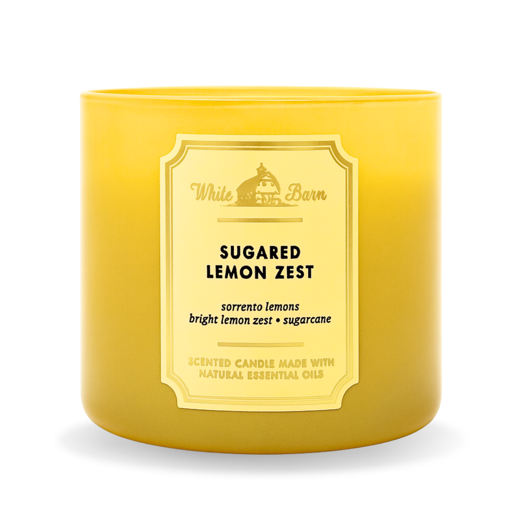 SUGARED LEMON ZEST - Ilmkerti (stórt)