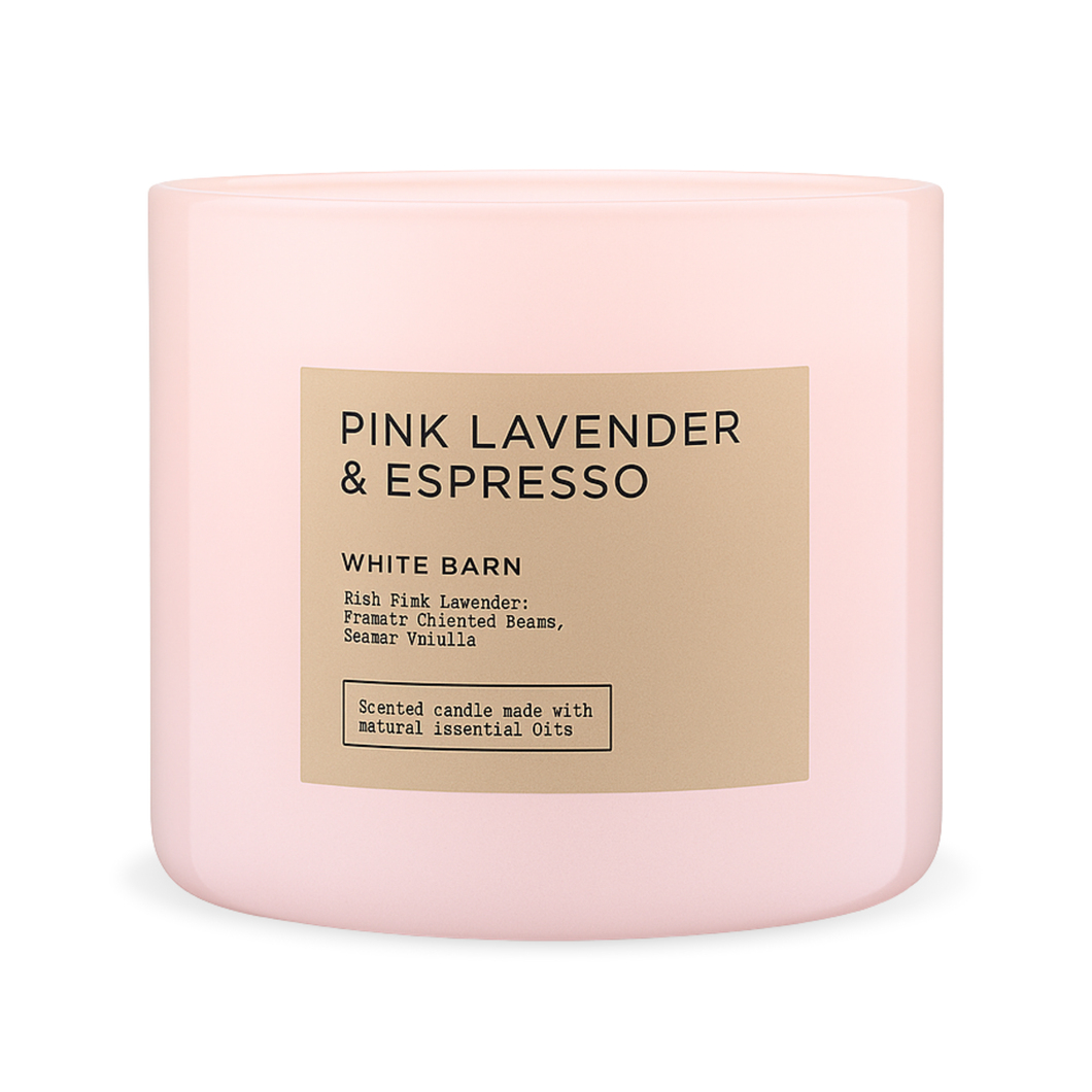 PINK LAVENDER & ESPRESSO - Ilmkerti (stórt)