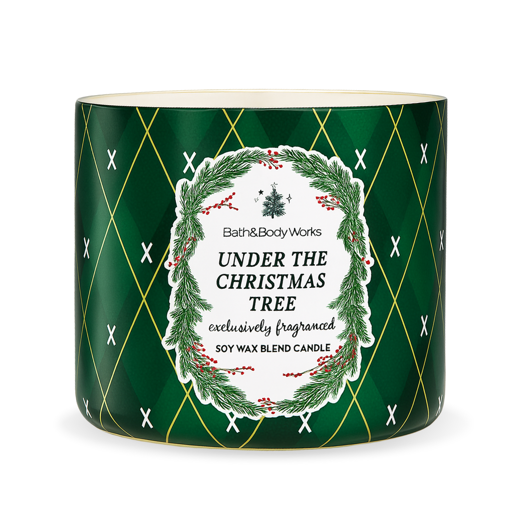 UNDER THE CHRISTMAS TREE - Ilmkerti (stórt)