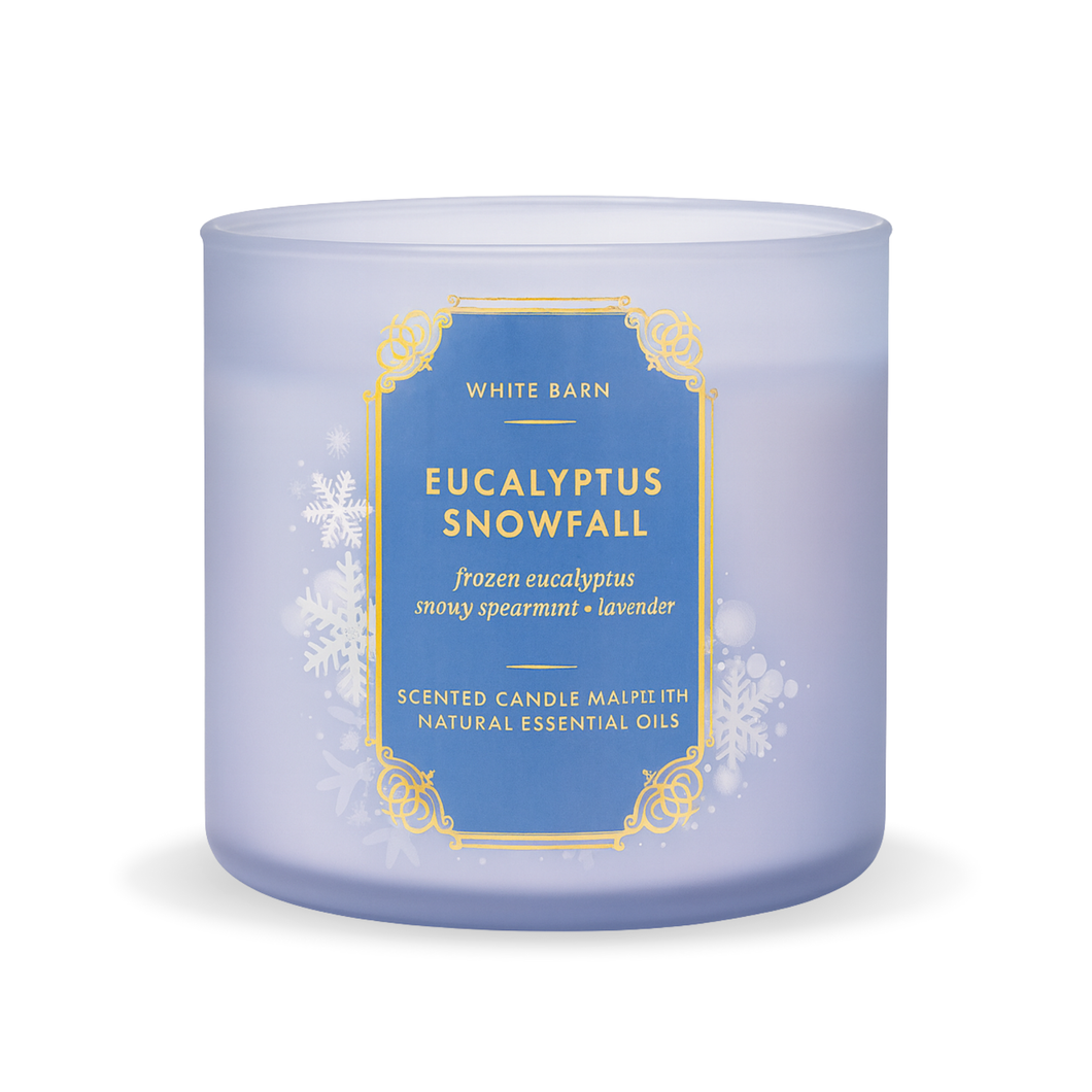 EUCALYPTUS SNOWFALL - Ilmkerti (stórt)
