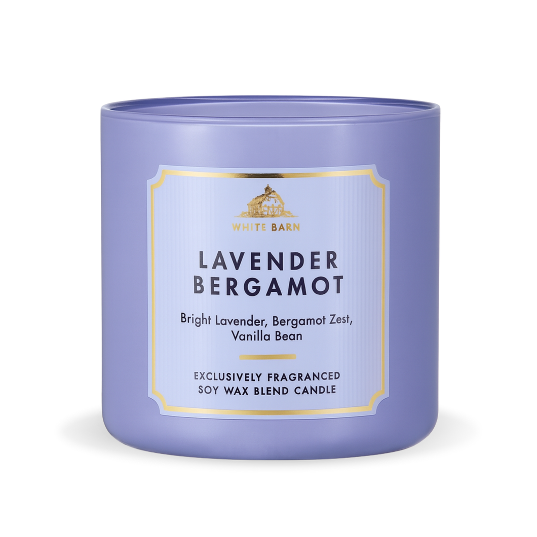 LAVENDER BERGAMOT - Ilmkerti (stórt)