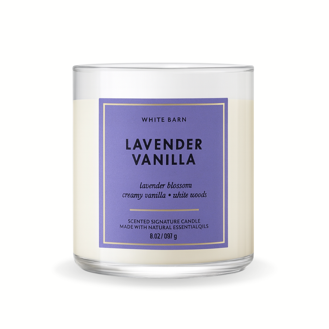 Lavender Vanilla – Lítið ilmkerti