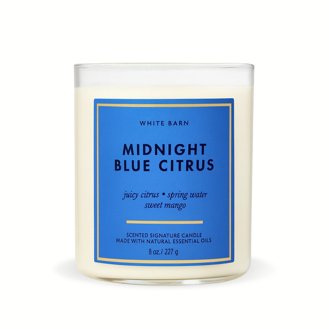 MIDNIGHT BLUE CITRUS - Ilmkerti (lítið)