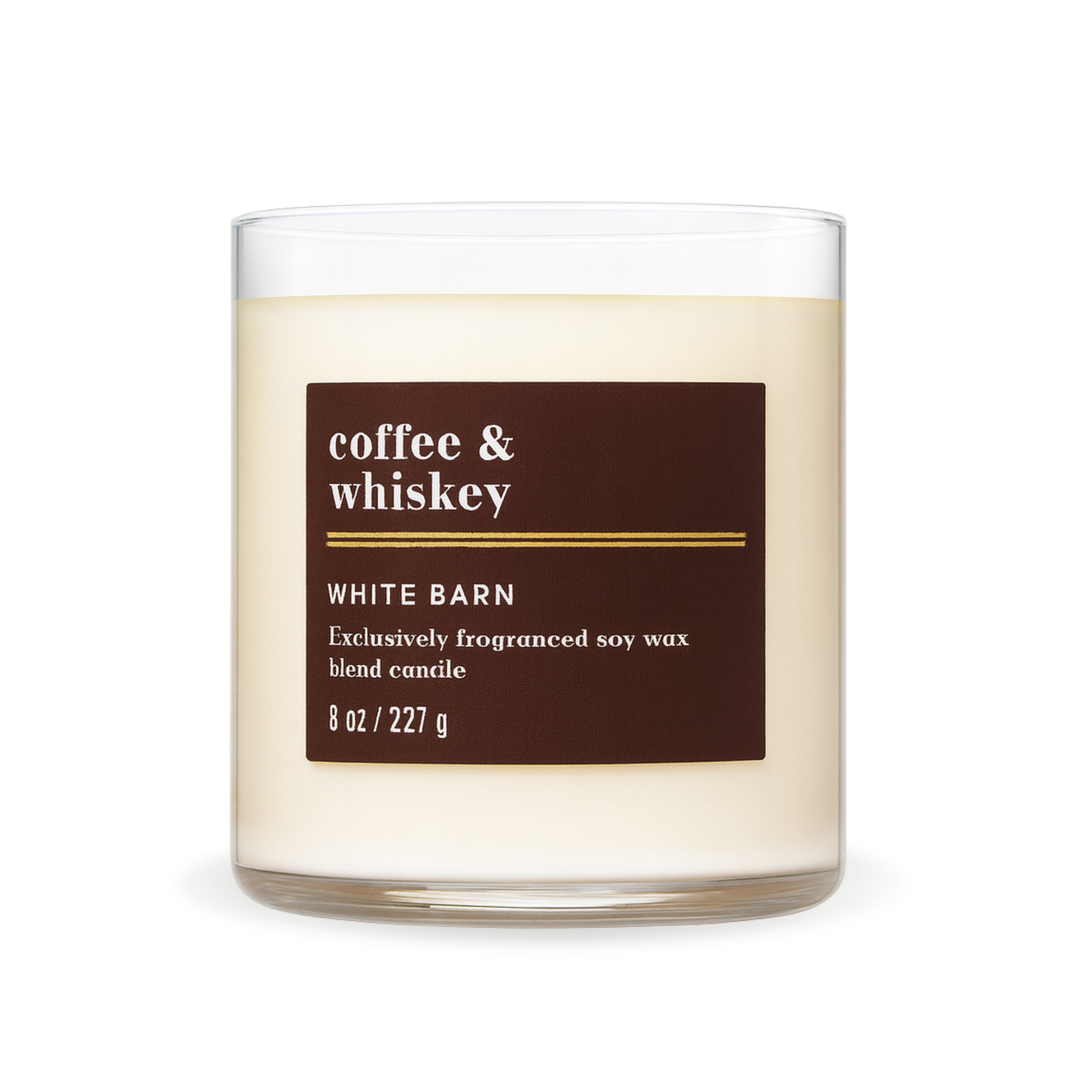 Coffee &amp; Whiskey – Lítið ilmkerti