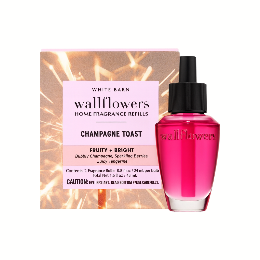 CHAMPAGNE TOAST - Áfyllingar fyrir vegg innstungur 2 í pakka